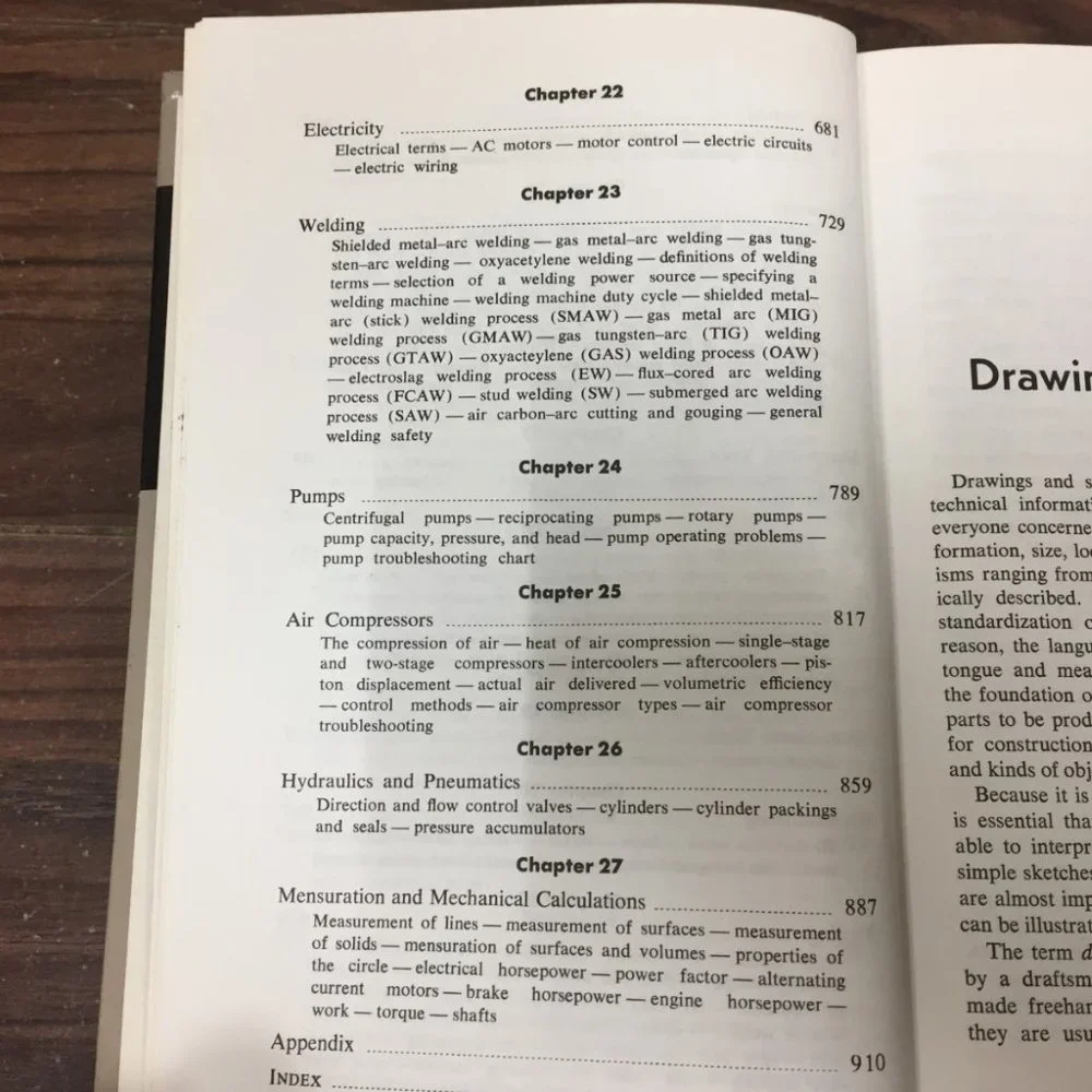 Audel Millwrights and Mechanics Guide by Carl A. Nelson 1972 2nd Ed. Hardcover - Picture 12 of 16